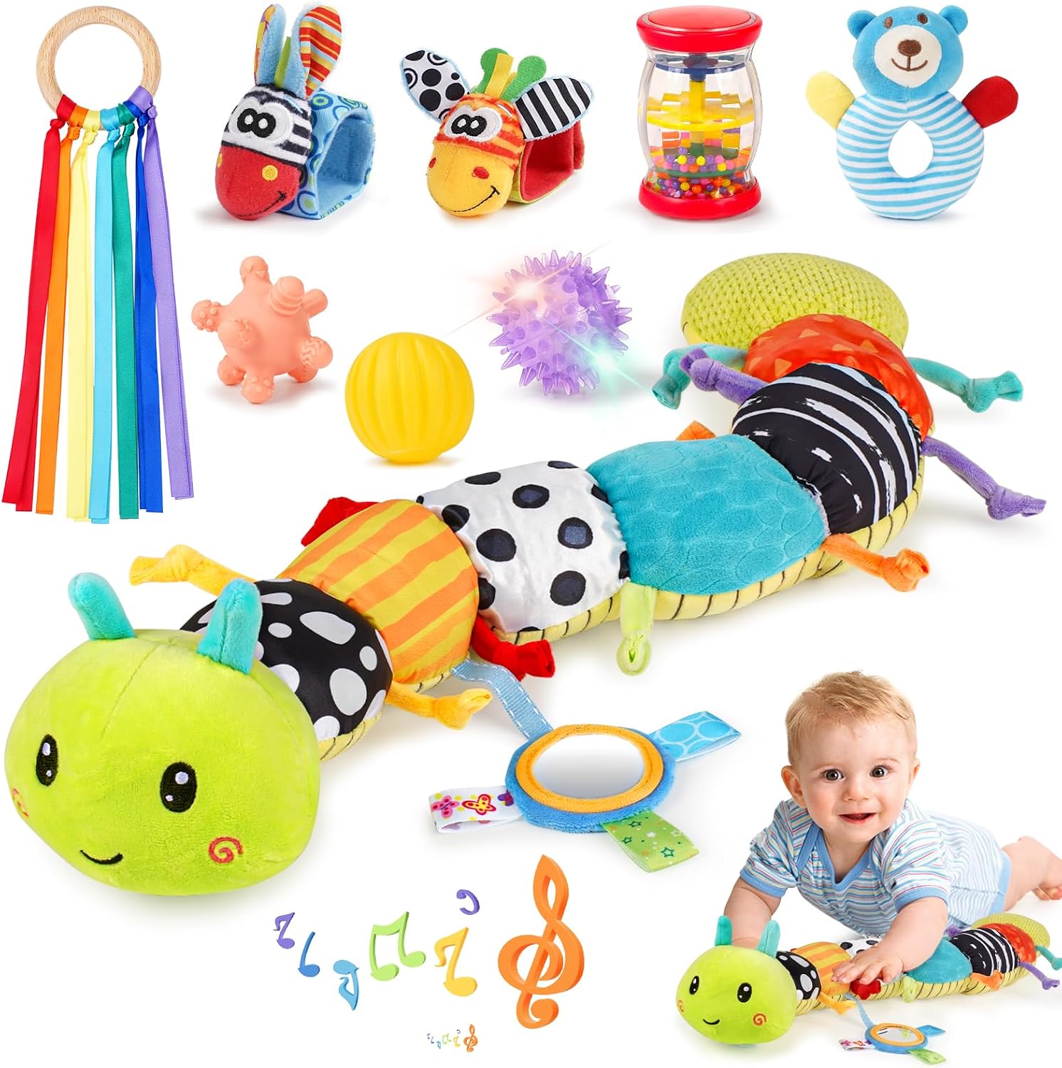 Detalle de Joyreal Baby Toys 10pcs sensory set