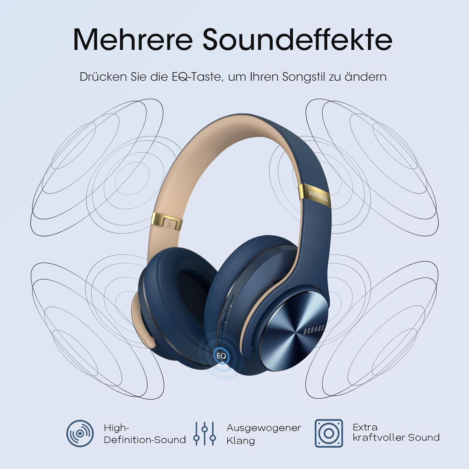 Detalle 1 de DOQAUS Care 1 Over Ear Kopfhörer