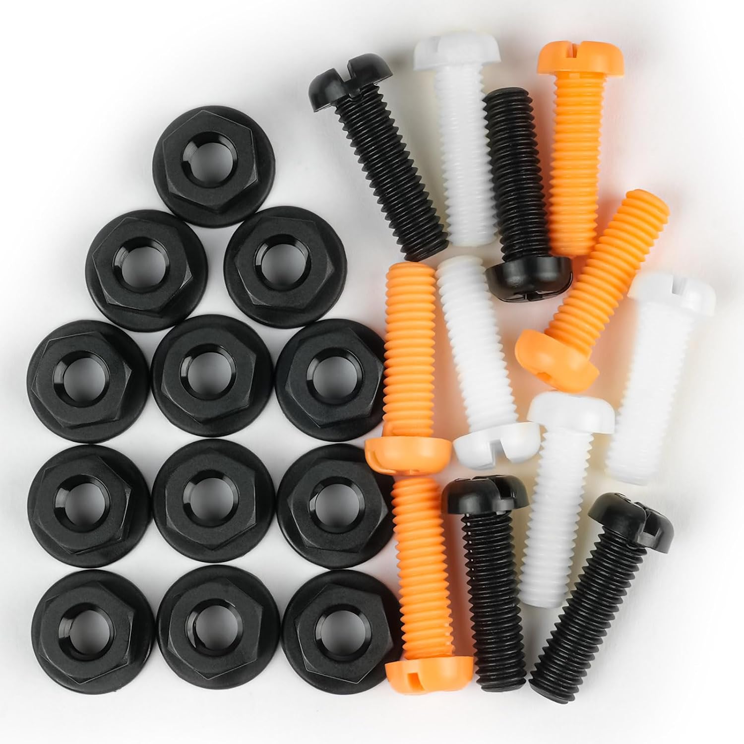 Adiwo Kit Tornillos Matrícula 24 piezas