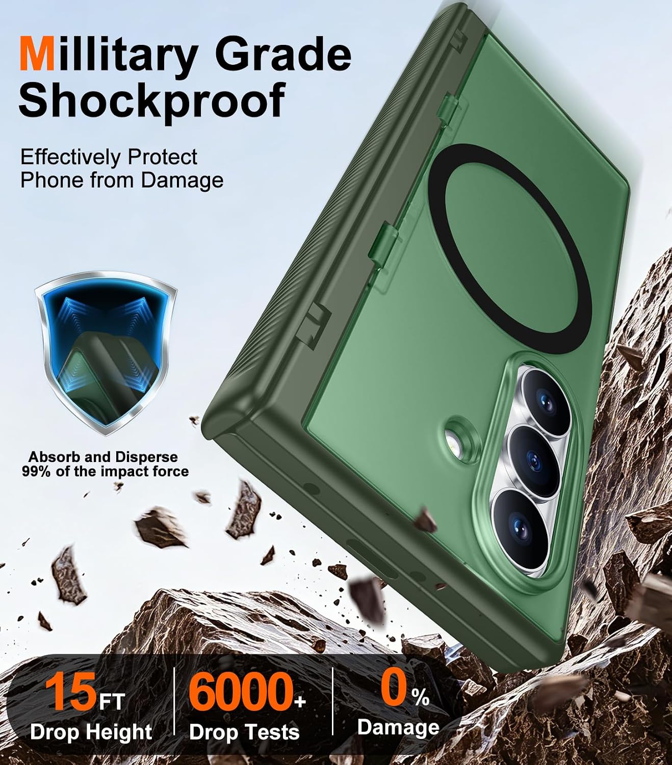 Detalle de SPIDERCASE Galaxy Z Fold 8 Ultra Case