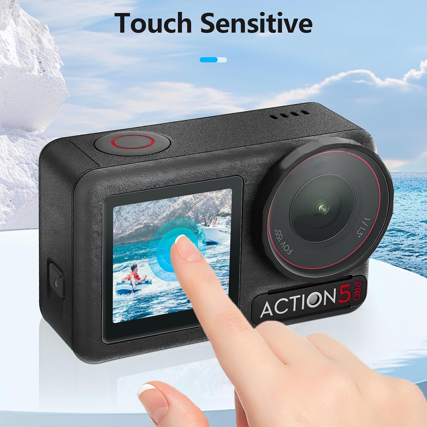 Thumbnail 4 de AMAZEAR Displayschutzfolie fĂŒr DJI Osmo Action5 Pro đ„