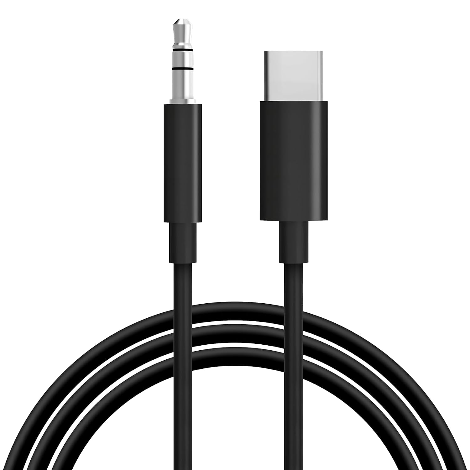 Detalle de Seulliya USB Type-C to 3.5mm Aux Cable: Easy Plug-and-Play Audio for iPhone 17 and More