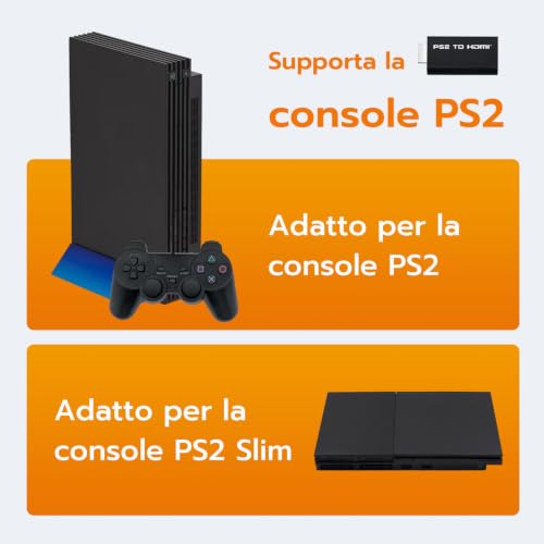 Thumbnail 6 de Mcbazel adattatore PS2-HDMI con uscita audio da 3,5 mm