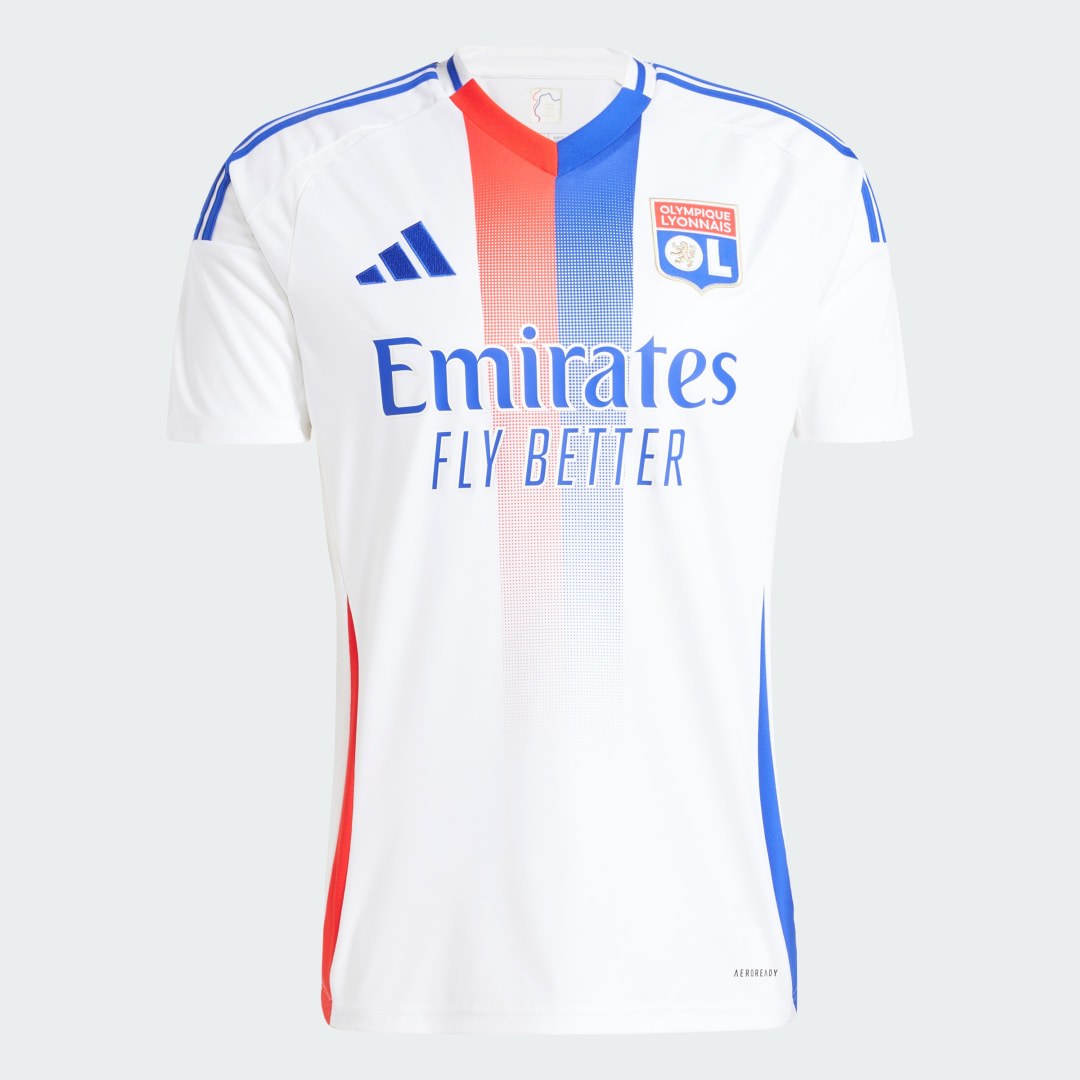 Detalle de Olympique de Lyon 24/25 Camiseta de Primera Equipación