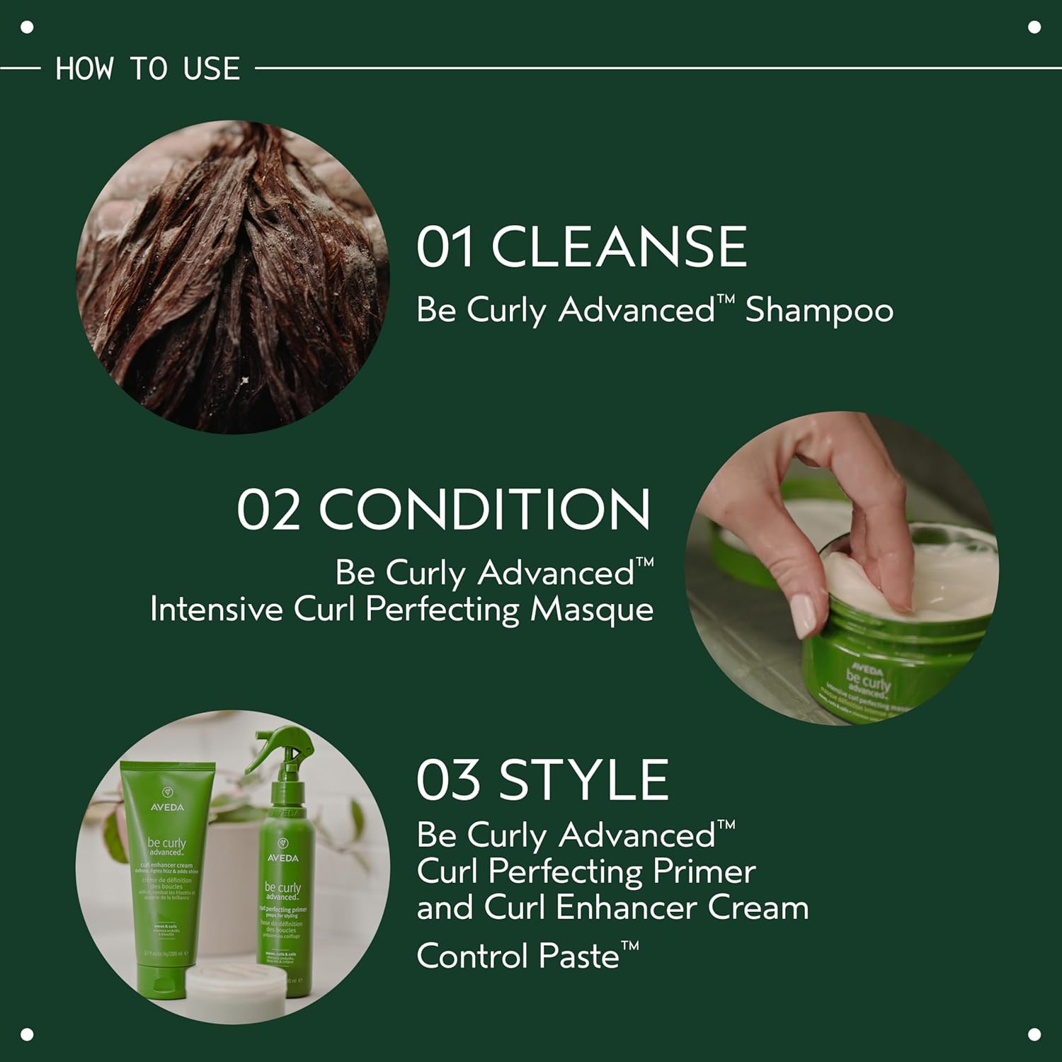 Thumbnail 4 de Aveda Be Curly Advanced Curl Enhancer Cream — silicone-free curl-defining cream