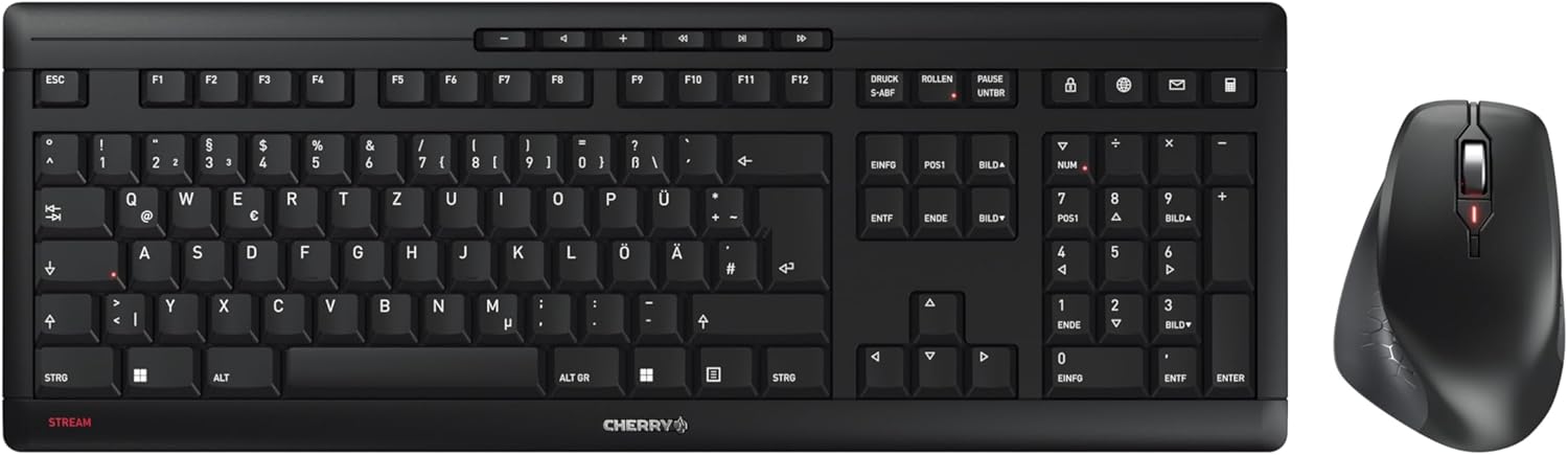 Detalle de Cherry Stream Desktop Comfort Tastatur 2,4 GHz