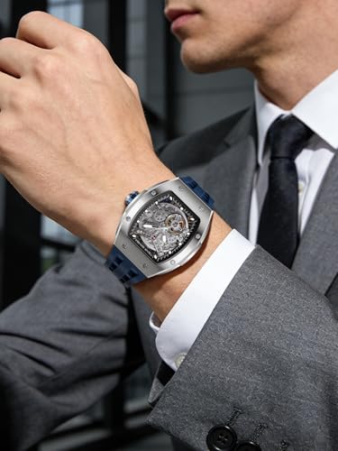 Thumbnail 1 de TSAR BOMBA Mens Watch UK Luxury Automatic – Tonneau, Sapphire Glass, 50M Water, MIYOTA Movement
