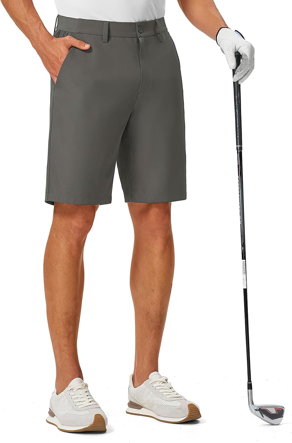 Detalle de TBMPOY Men's Golf Shorts, 9-Inch
