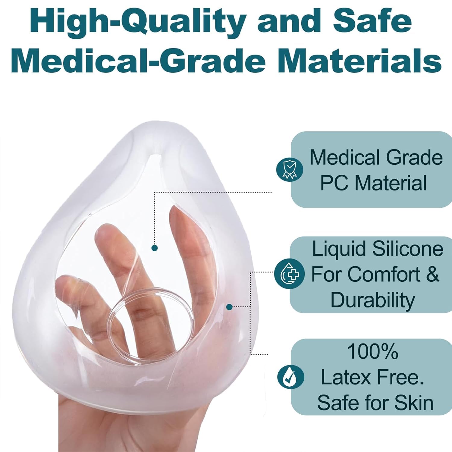Detalle 2 de AirFit F20 Replacement Cushion for F20 CPAP Mask (Pack of 2, Small)