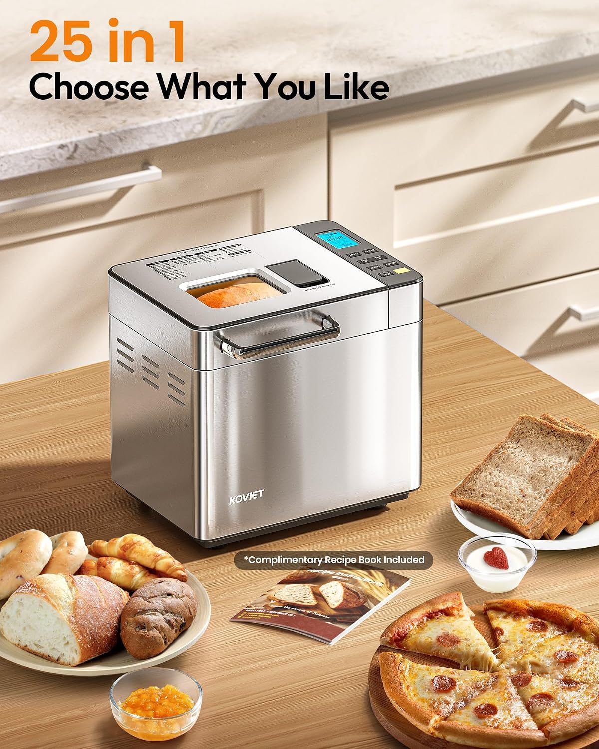 Detalle 2 de KOVIET 25-in-1 Bread Maker Machine