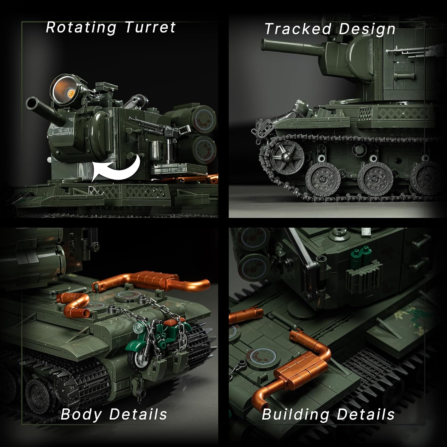 Thumbnail 6 de Tank Building Set, KV-2 Model