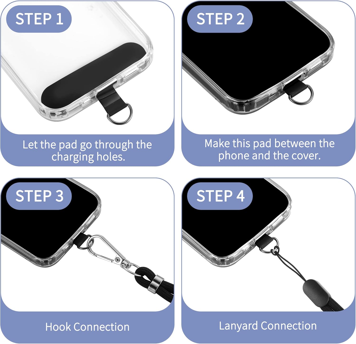 Thumbnail 4 de CACOE Cell Phone Lanyard adjustable strap