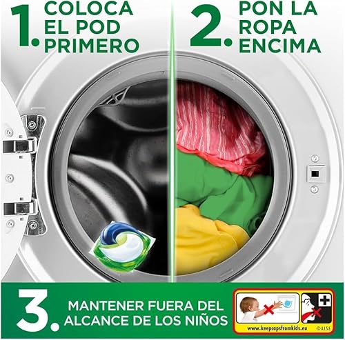 Thumbnail 5 de Ariel Todo En 1 PODs detergente líquido en cápsulas (88 pastillas) para manchas y olores