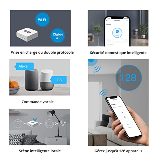 Detalle de SONOFF ZigBee Hub, ZigBee 3.0 Smart Gateway Bridge Pro – Passerelle double protocole WiFi & ZigBee