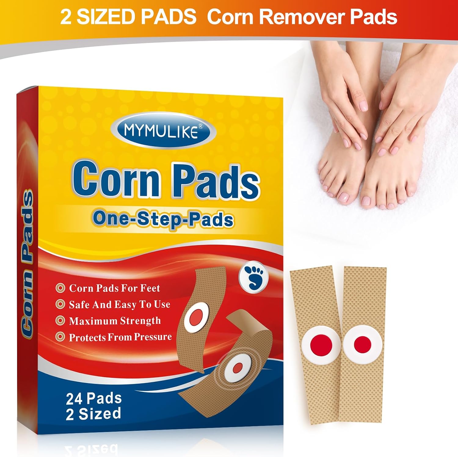 Thumbnail 4 de MYMULIKE Corn Removal Pads 24 Count