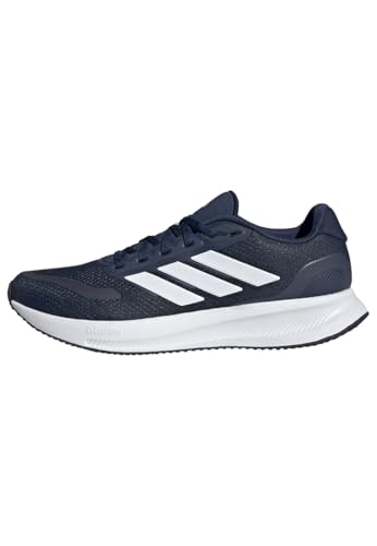 Detalle de adidas Herren Runfalcon 5 Laufschuhe – Legend Ink/Cloud White/Core Black, EU 40