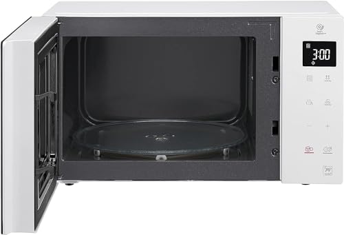 Detalle 2 de LG MS23NECBW: 23 L Mikrowelle mit Smart Inverter und I‑Wave für gleichmäßige Garergebnisse