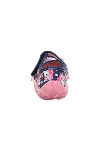 Detalle de Superfit Mädchen Bonny Hausschuhe Dunkelblau 8090, 25 EU Weit