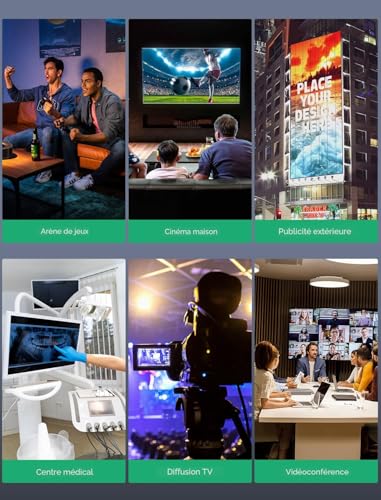 Detalle de Southlight 10K 8K Câble HDMI 2.1 3 m – Certification 48 Gbps pour une connexionUltra Haut Débit