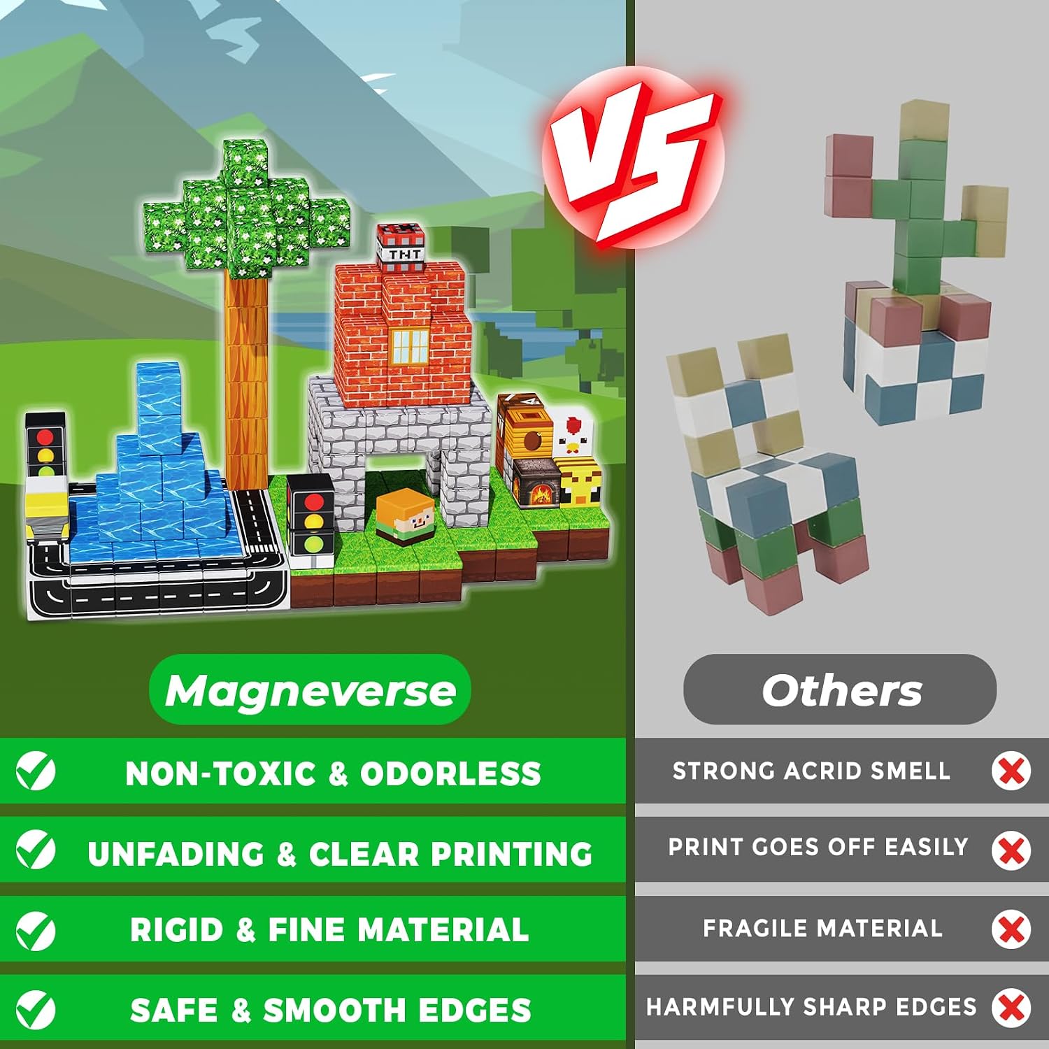 Thumbnail 3 de Magneverse 150 PCS Magnetic Blocks 🧩