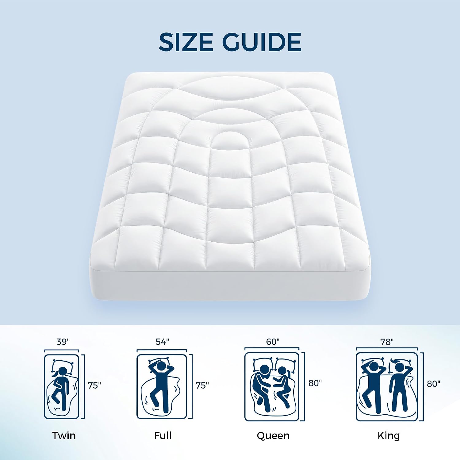 Thumbnail 6 de Waterproof Mattress Pad Twin Size