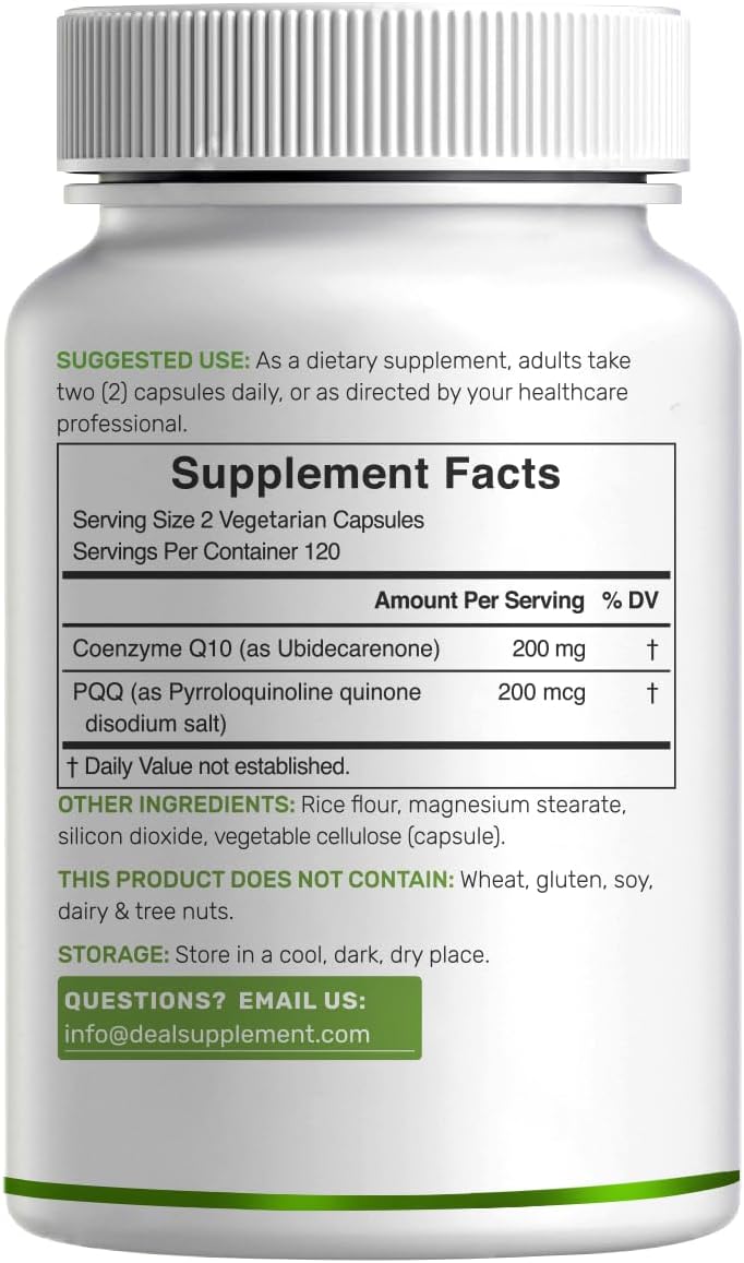 Detalle 2 de Deal Supplement CoQ10 Supplement 200 mg