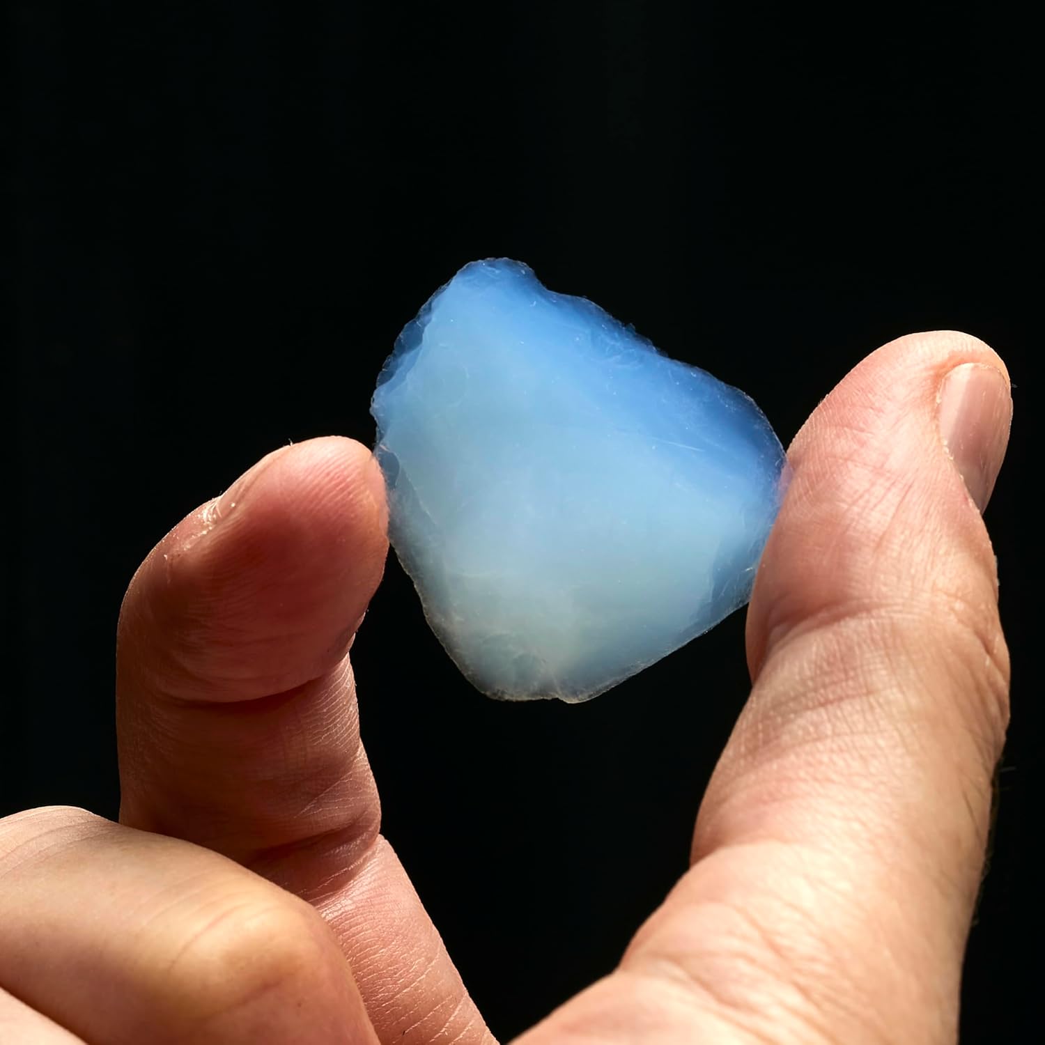 Detalle de エアロゲルチャンク シリカエアロゲル Lサイズ、「凍った煙」と称される固体素材