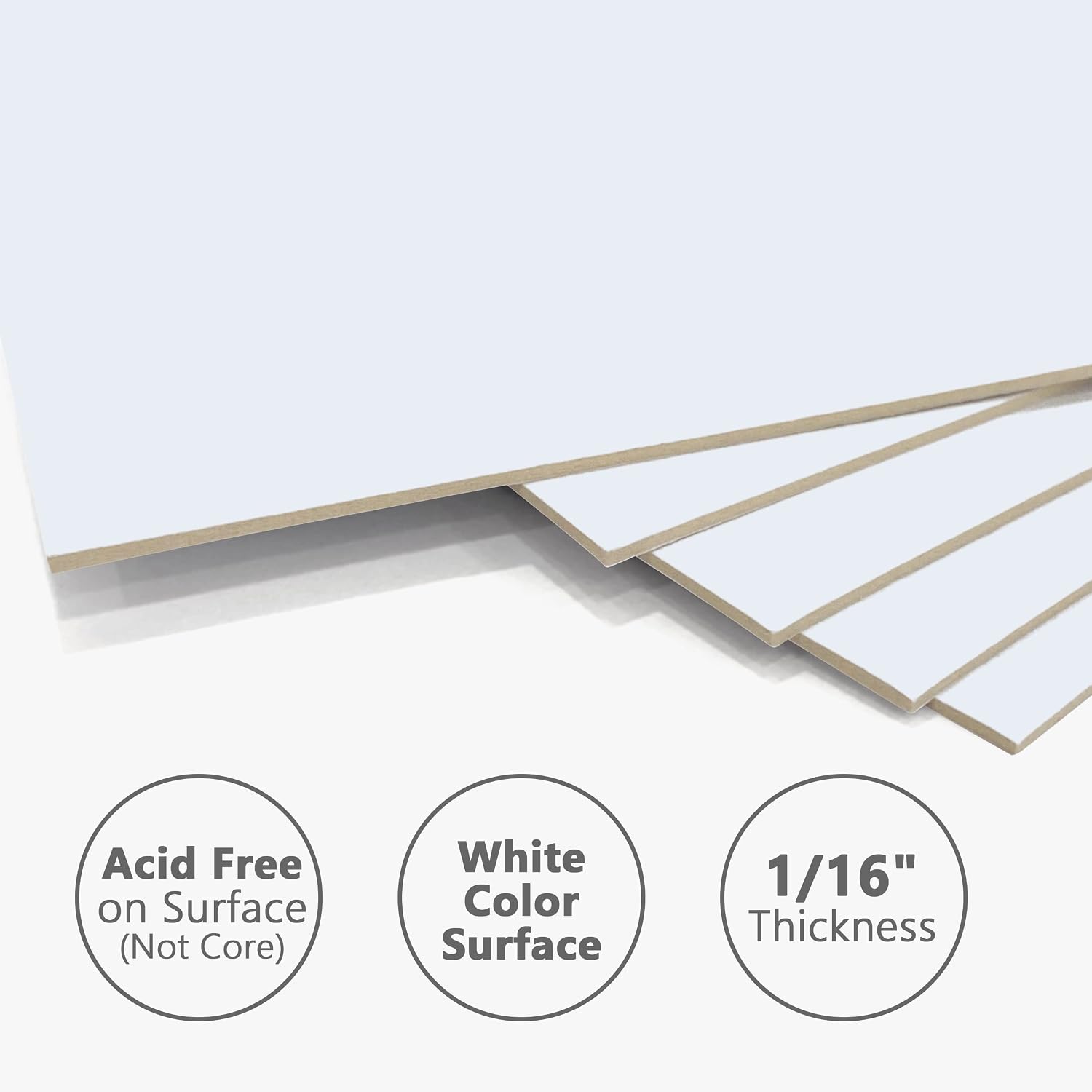 Detalle 2 de Somime backing boards 8x10
