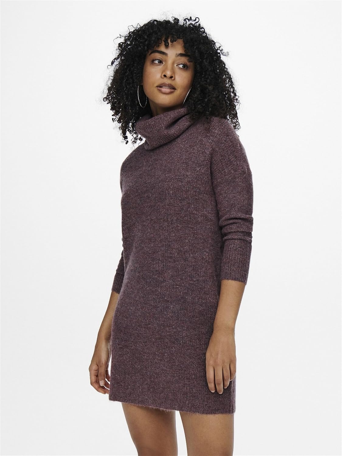 Thumbnail 1 de ONLY Robe Jana Noir robe tricot manches longues