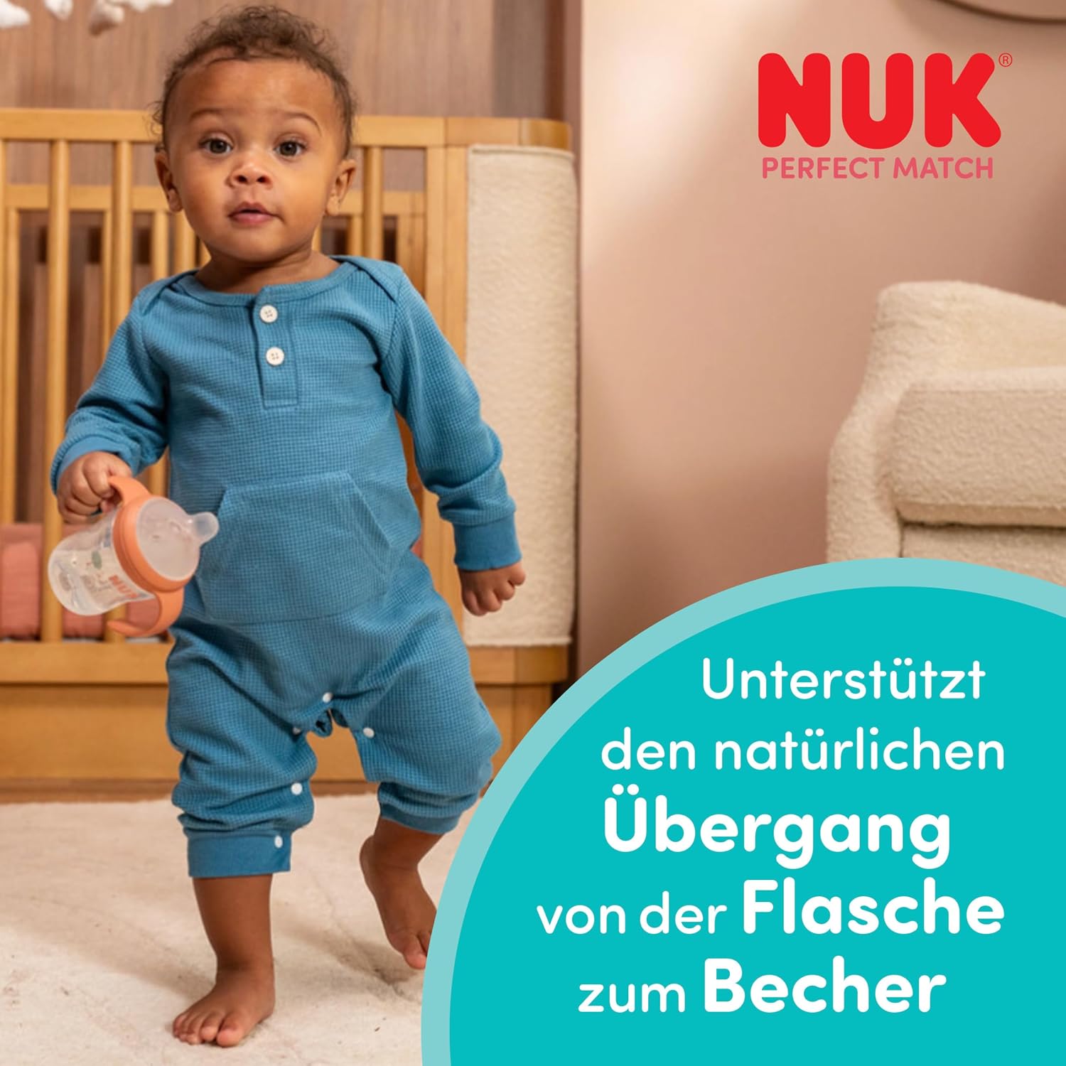 Detalle 2 de NUK Perfect Match Night 150 ml