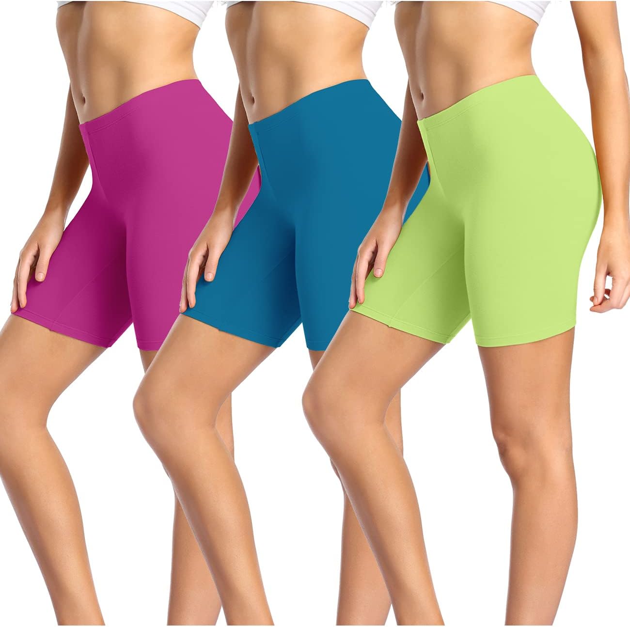 Thumbnail 6 de wirarpa Unterhosen Radlerhose Boxershorts Damen – Hoher Bund, Baumwolle, Lange Unterwäsche, Größe S–5XL
