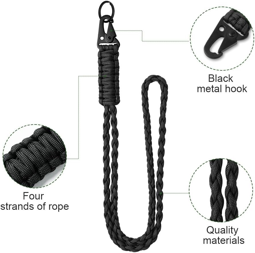 Detalle de Vicloon Portachiavi Paracord 55 cm