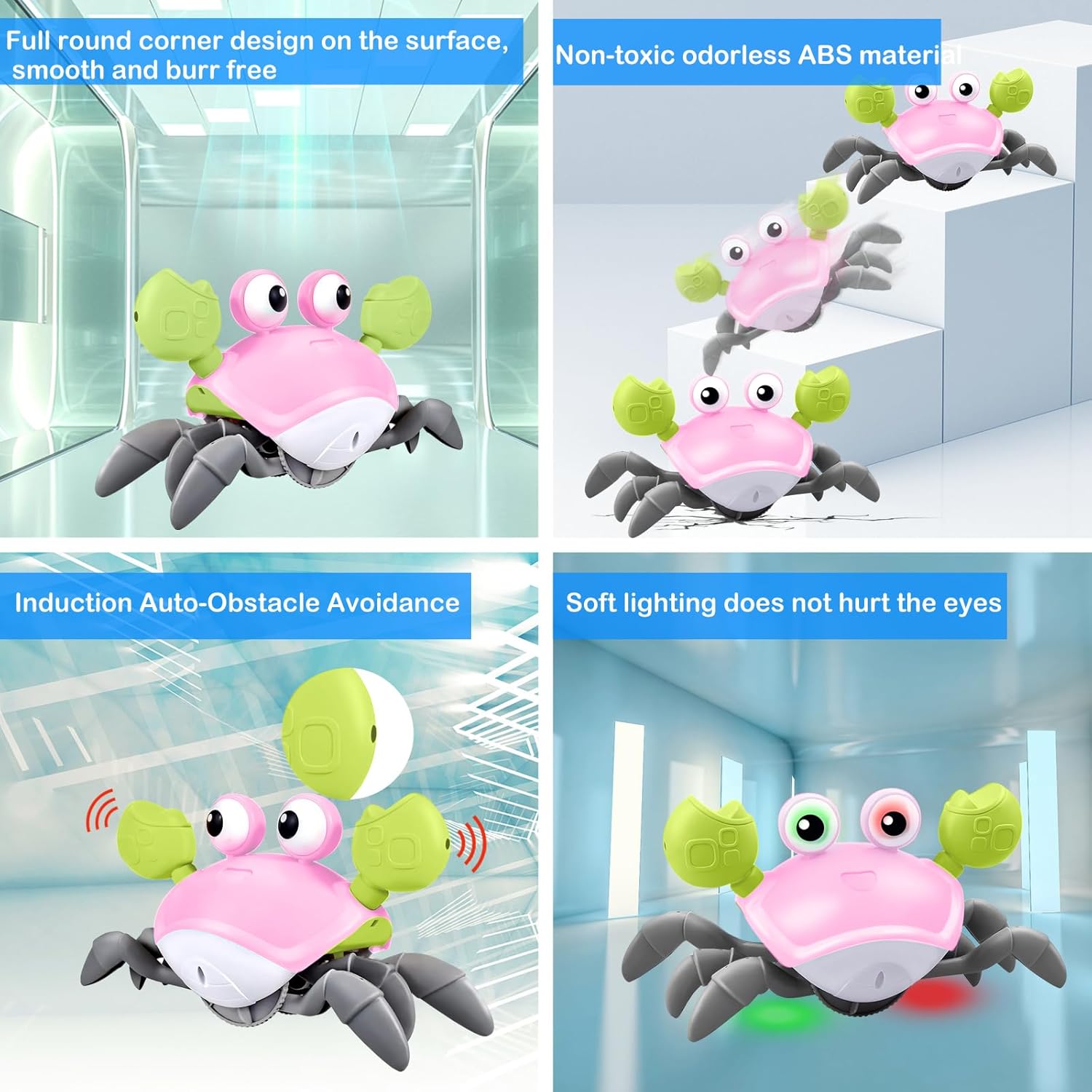 Thumbnail 5 de Plnmlls Crawling Crab Baby Toy with Music 36 Months