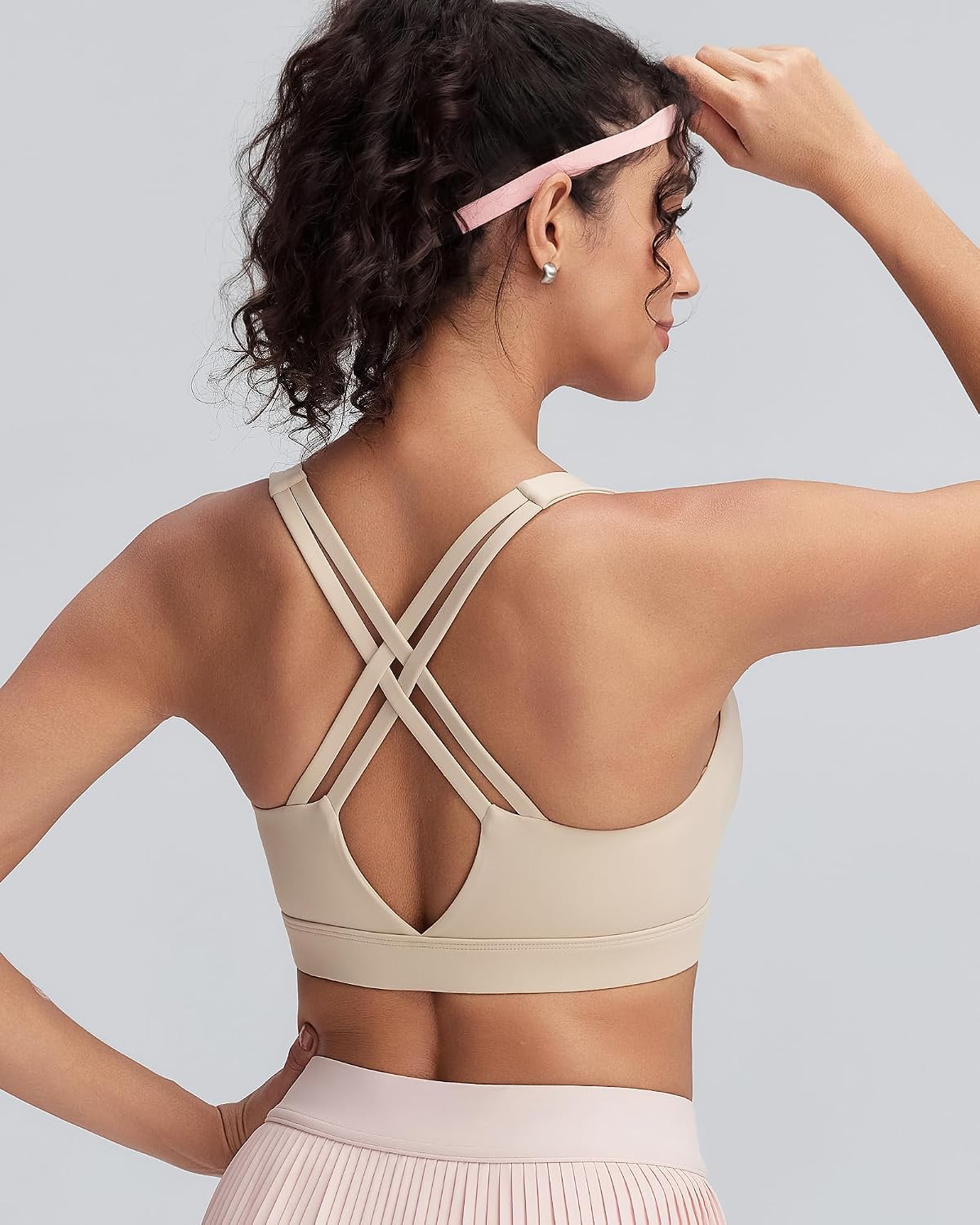 Detalle de RUNNING GIRL Sports Bra with Molded Cups