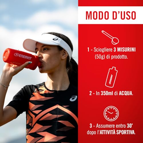 Detalle de Enervit R2 Recovery Drink Arancia – Barattolo 400 g
