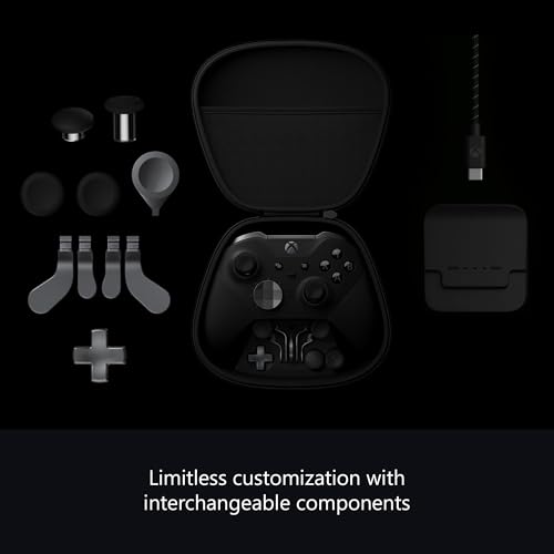 Thumbnail 1 de Xbox Elite Wireless Controller Series 2 (Black) – Elite precision with adjustable sticks and customizable profiles