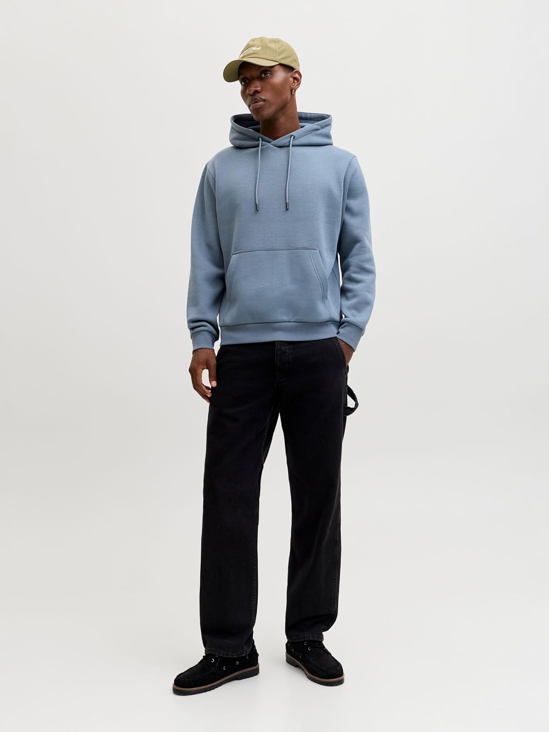 Thumbnail 2 de JACK & JONES Hoodie Plain Hoodie in felpa basic per look quotidiani