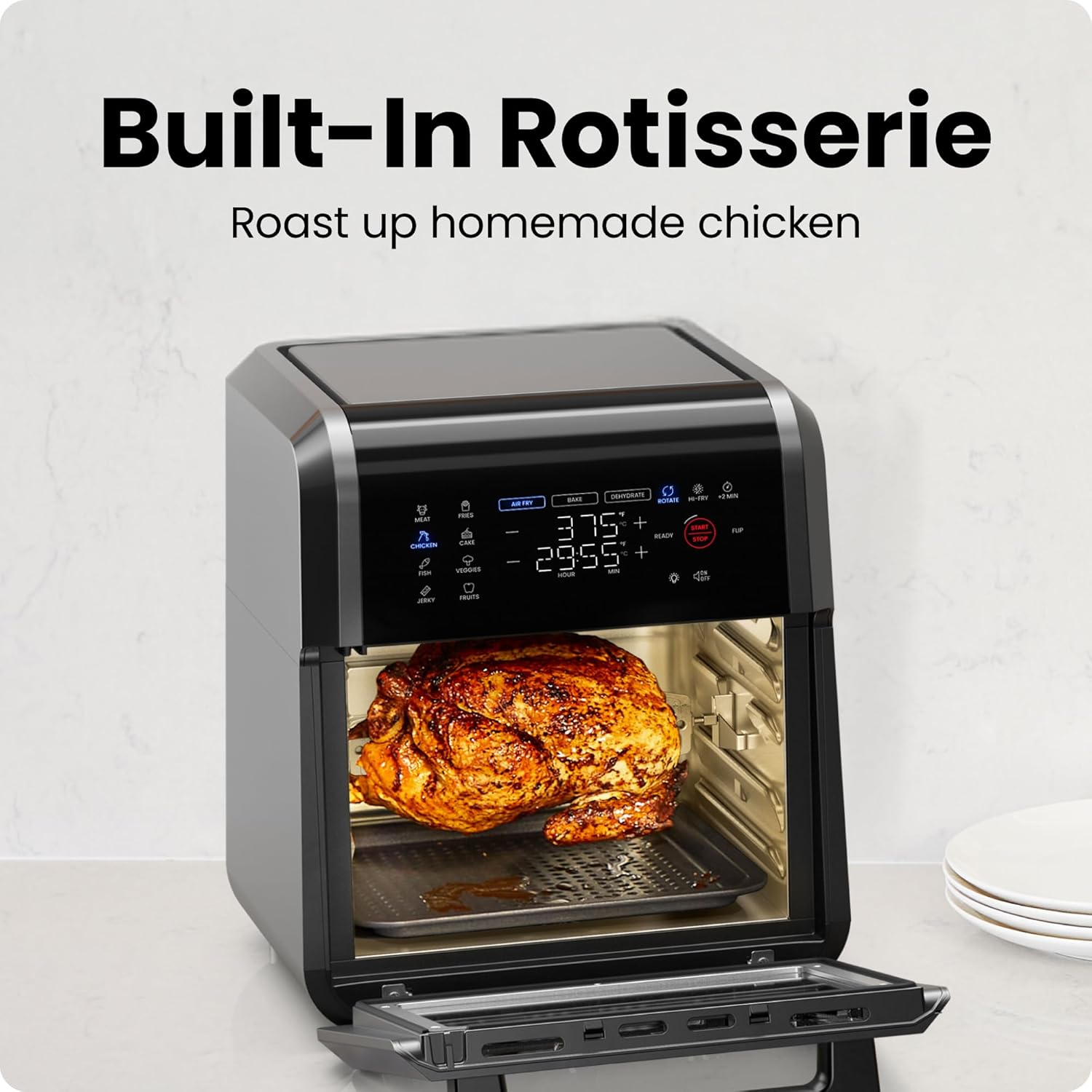Thumbnail 5 de Chefman 12-Quart 6-in-1 Air Fryer Oven