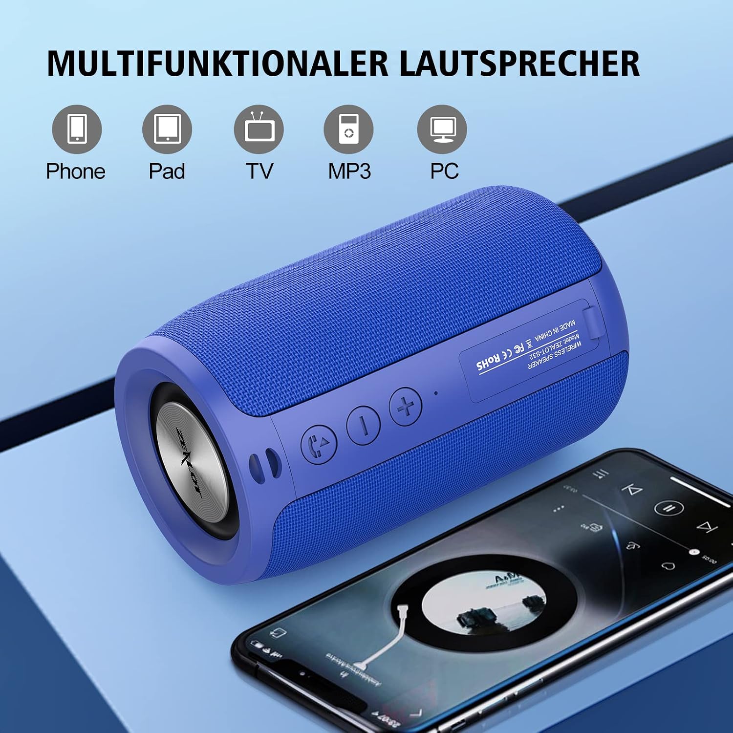 Thumbnail 3 de Zealot S32 Bluetooth Lautsprecher 12h 🔊