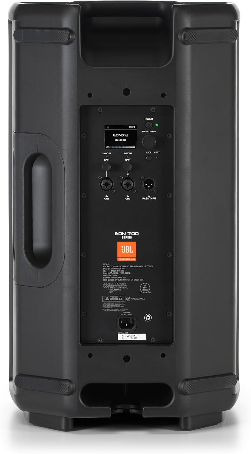 Thumbnail 3 de JBL EON712 12-Inch Powered PA Speaker with Bluetooth and 3-Channel Mixer