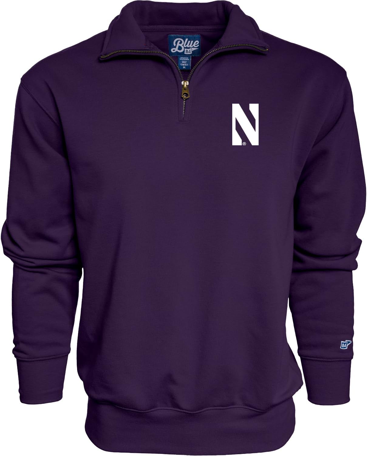 Thumbnail 6 de Blue 84 NCAA Men’s Quarter Zip Sweatshirt (Ohio State Buckeyes) — Icon