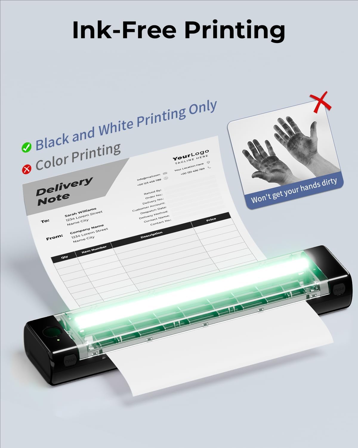 Thumbnail 4 de Phomemo M08F Portable A4 Thermal Printer 📷