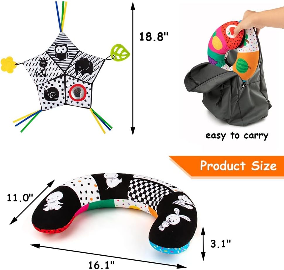 Thumbnail 6 de teytoy Tummy Time Pillow with Crinkle Mat 0-6 Months