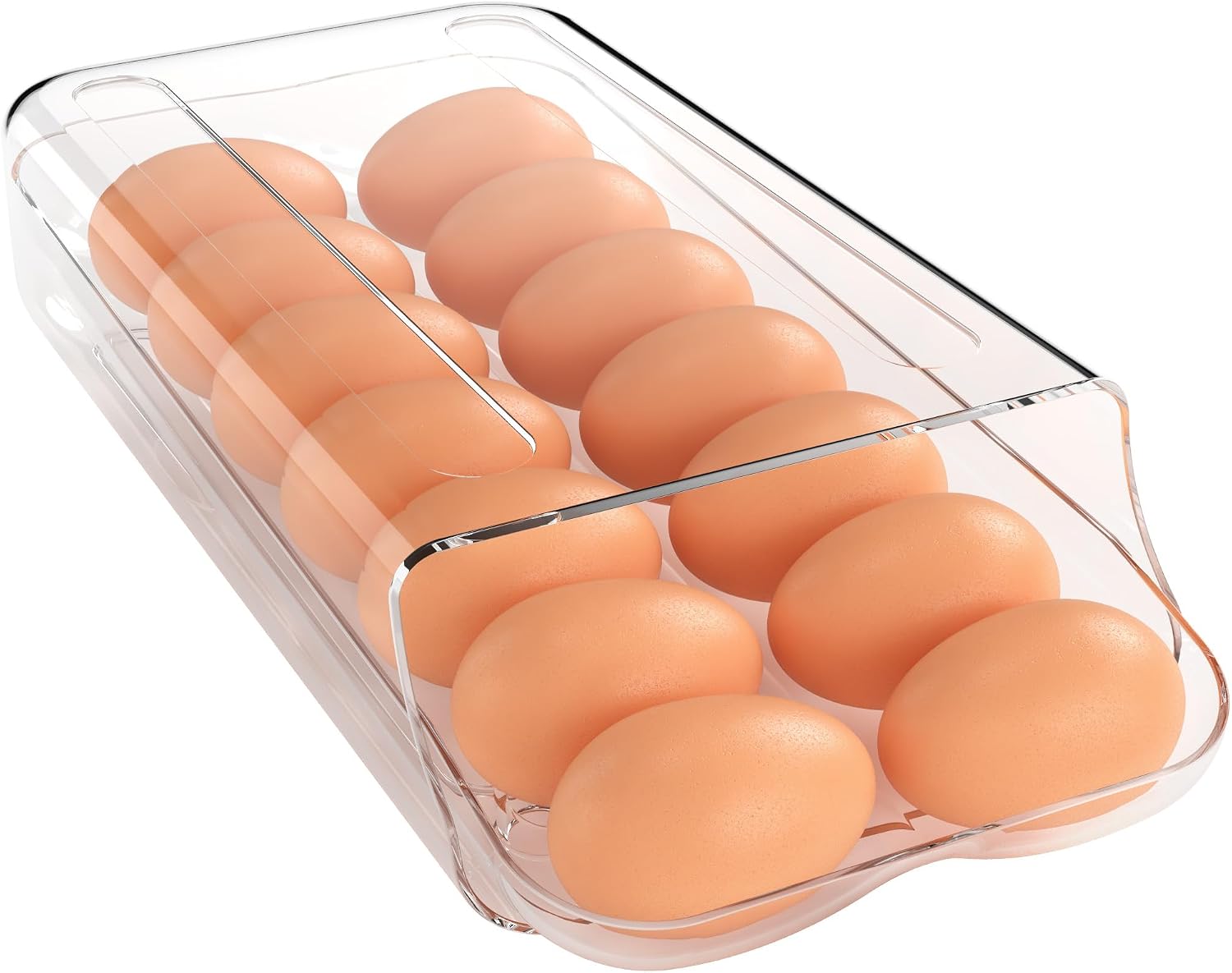Detalle de theaoo Egg Holder for Fridge — 1 Pack