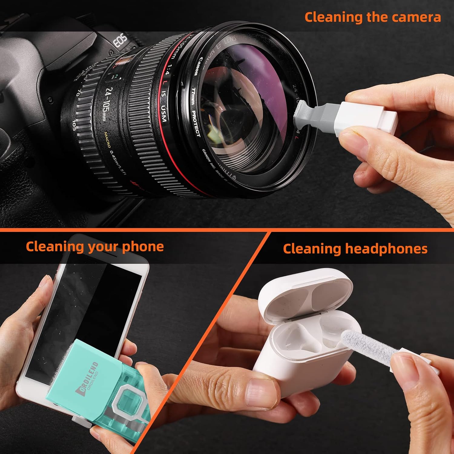 Thumbnail 4 de Laptop Screen Keyboard Cleaner Kit (Tifny Blue) for MacBook, iPad, iPhone, tablets and monitors