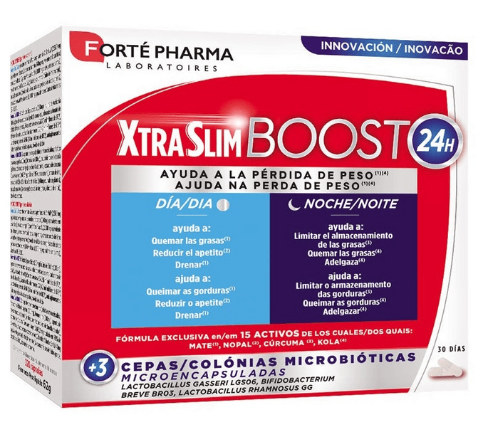 Forté Pharma Xtraslim Boost 120 Cápsulas 💪 Potencia tu Energía