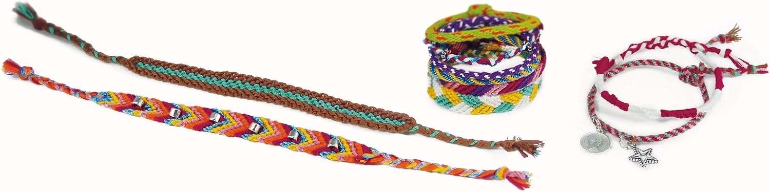 Thumbnail 3 de Buki BE102 Bracelets d'amitié — kit créatif pour 10 bracelets (8 ans et +)