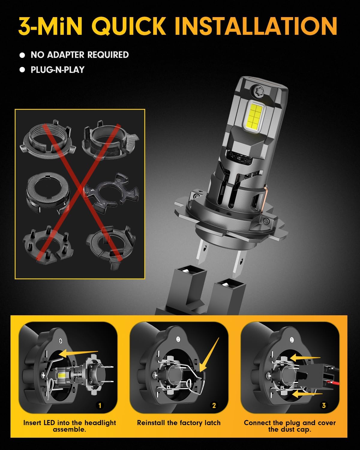 Thumbnail 5 de FORENNER replacement bulbs H7