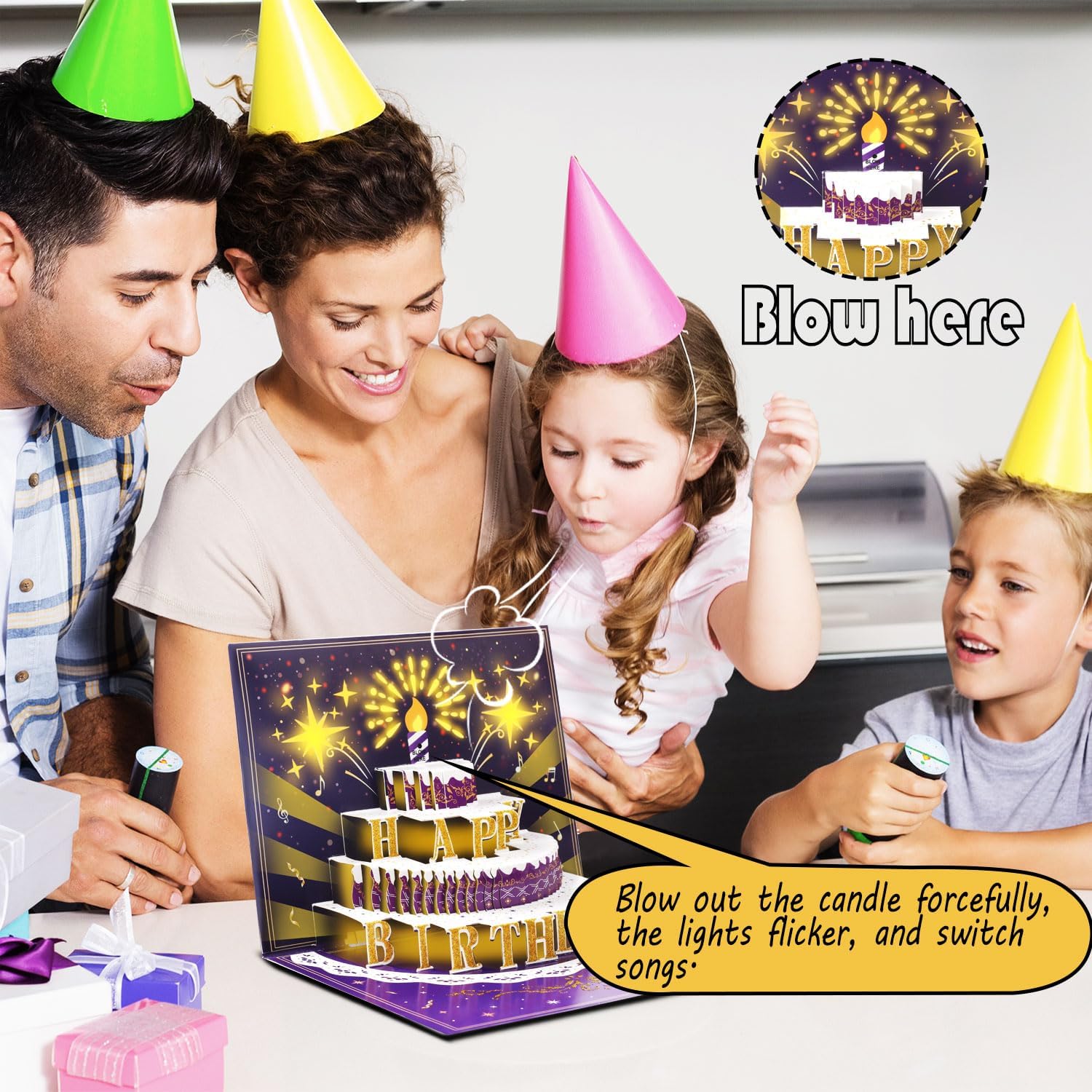 Detalle 2 de Bevbovcard Pop-Up Birthday Card