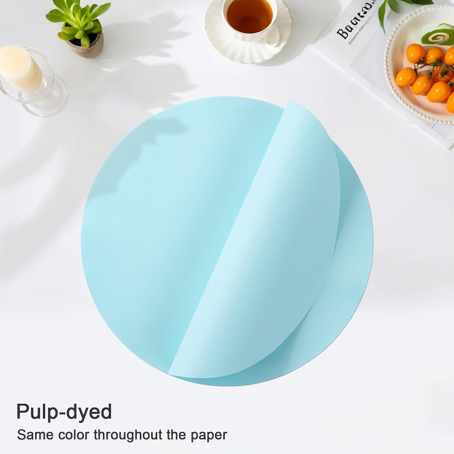 Detalle 2 de SHACOS Disposable Paper Placemats, 13-Inch